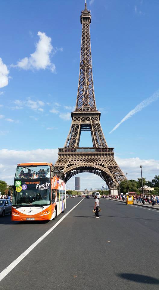 View of Eiffel. There are all sorts of road side sellers and pick pockets around. So be really careful and keep your valuables safe. Do not keep anything in outer pockets of your bags. On a good note, the walk along the canal is a nice experience.