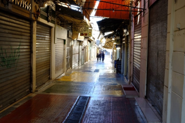 Streets of Plakka Market, Athens, Greece