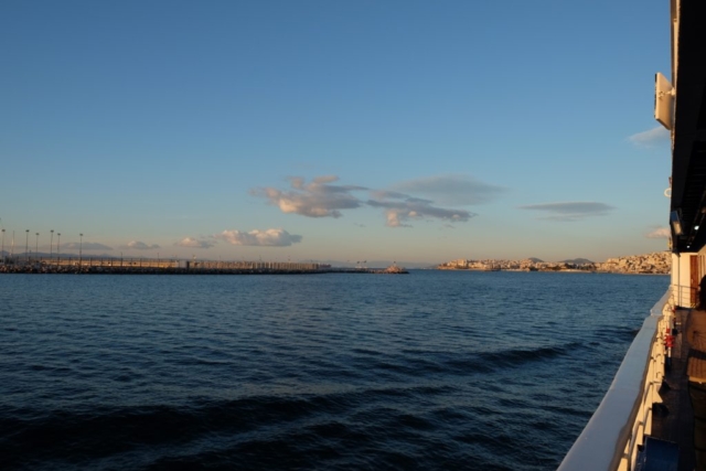 On the way to Hydra island, Athens, Greece