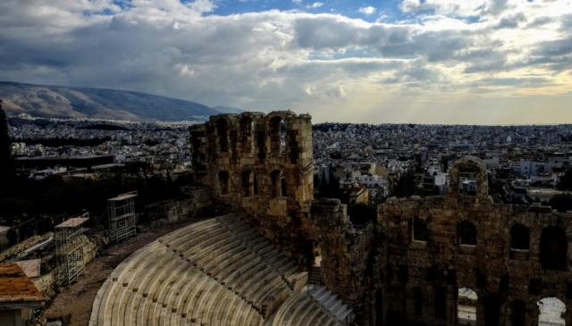 Odeon of Herodes Atticus, Acropolis, Athens, Greece