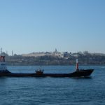 Bosphoros Istanbul, Topkapi palace at the distance