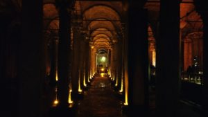 Inside Basilica Cistern